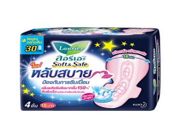 ผ้าอนามัยลอรีเอะ(กลางคืน) -  -